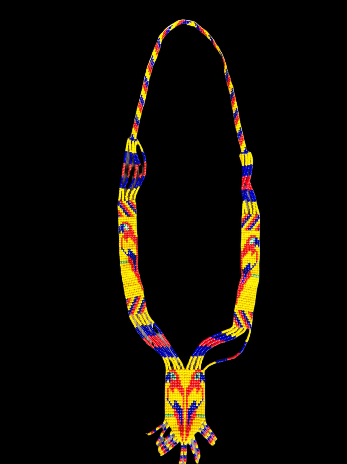 Colombian necklace - Flag color