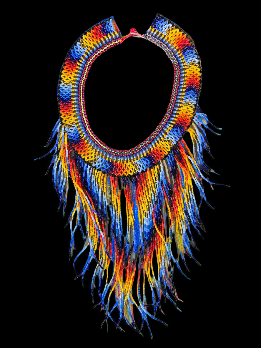 Medium native necklace - beads
