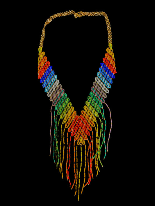 Native beaded necklace