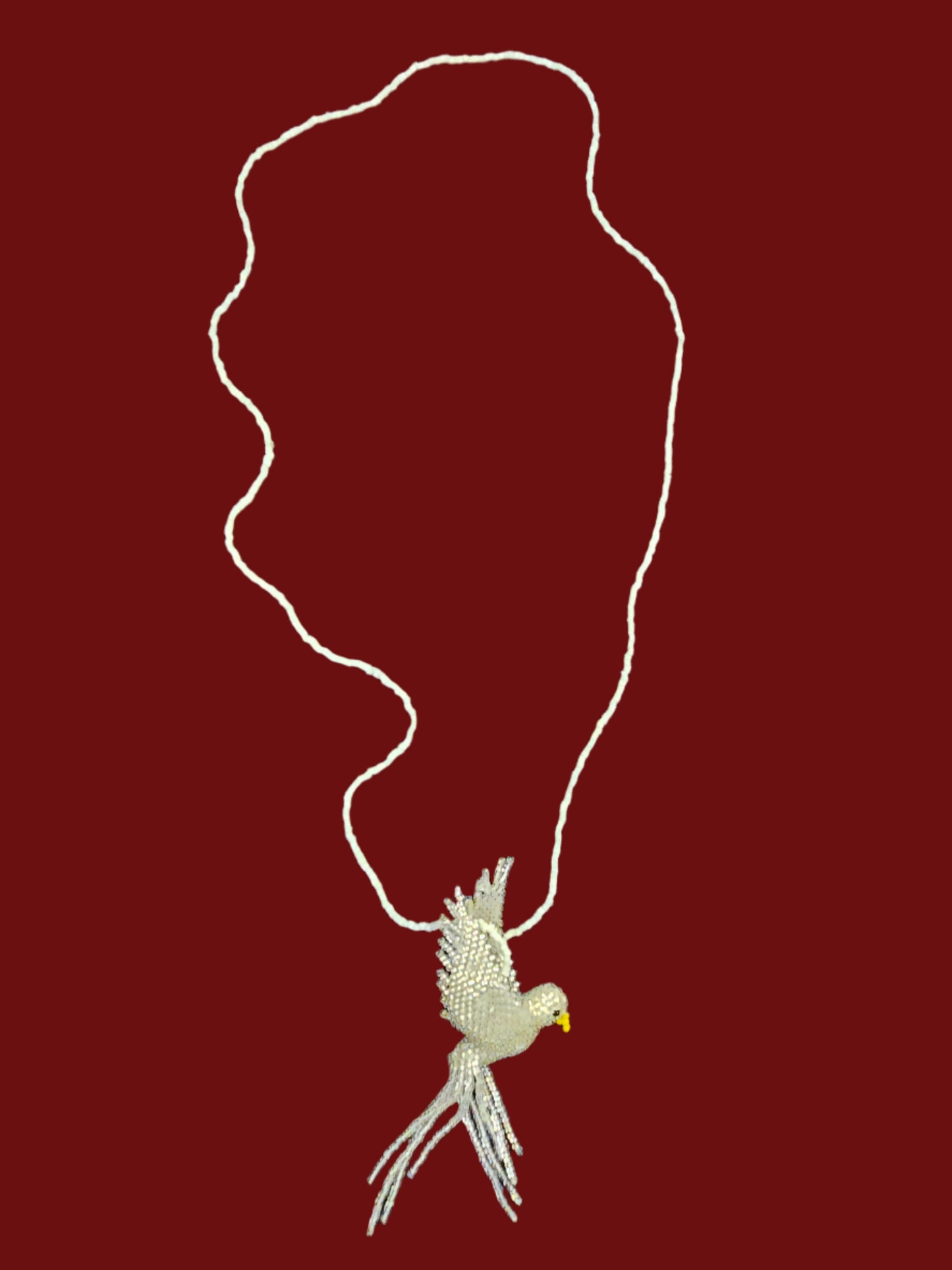 Pearly white necklace