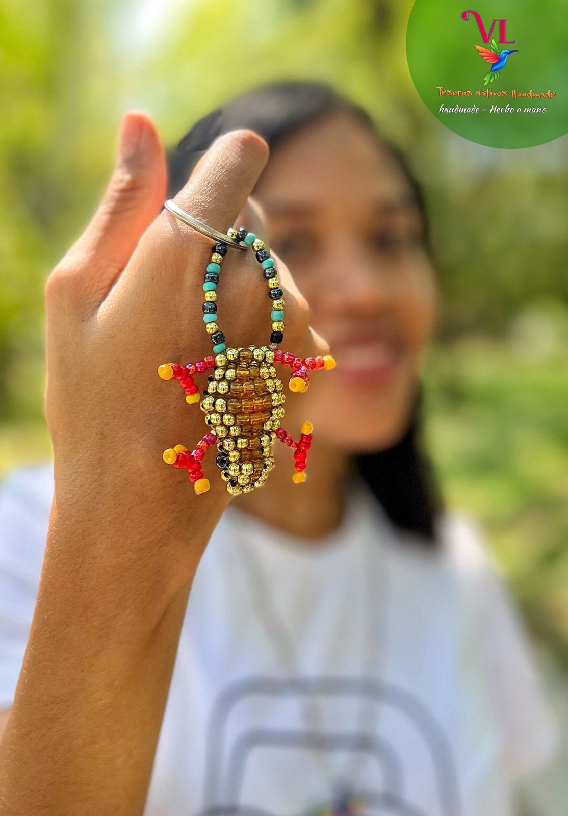 Frog keychain - Llavero rana